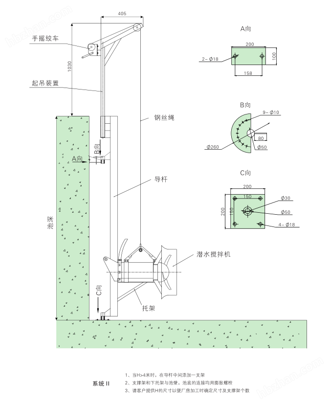 潛水?dāng)嚢铏C(jī) QJB3/8-320/3-740C 潛水?dāng)嚢铏C(jī) QJB3/8-320/3-740C