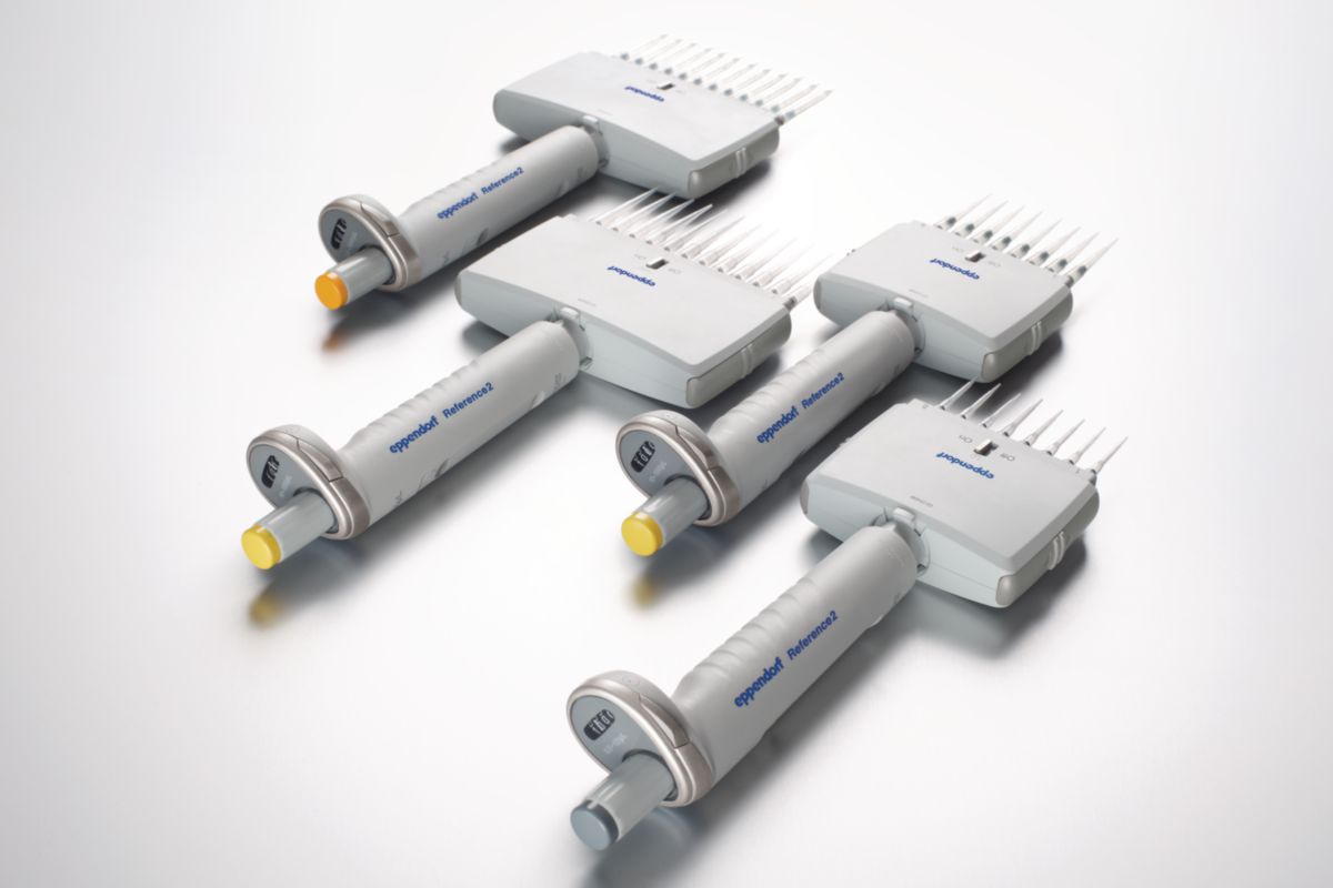 艾本德eppendorfreference212道可调量程移液器0510ul灰色